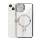 Apple iPhone 14 Kılıf Joke Simli Magneticsafe Kılıf - Siyah
