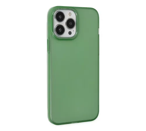 Apple iPhone 13 Pro Kılıf Modos Metal Kapak - Koyu Yeşil