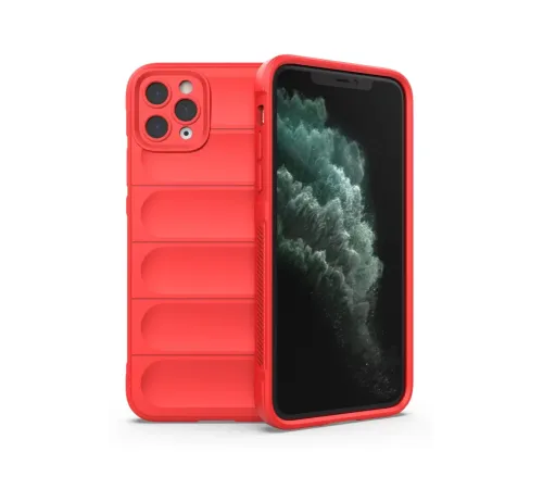 Apple iPhone 11 Pro Kılıf Optimum Silikon - Kırmızı