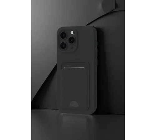 Apple iPhone 16 Pro Max Kılıf Kelvin Kartvizitli Silikon - Lila