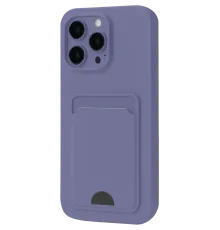 Apple iPhone 16 Pro Max Kılıf Kelvin Kartvizitli Silikon - Lila