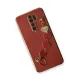 Xiaomi Redmi Note 8 Pro Kılıf Esila Silikon - Kırmızı