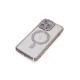 Apple iPhone 14 Pro Kılıf Joke Simli Magneticsafe Kılıf - Pembe