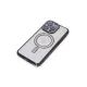 Apple iPhone 14 Pro Max Kılıf Joke Simli Magneticsafe Kılıf - Siyah