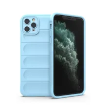 Apple iPhone 11 Pro Max Kılıf Optimum Silikon - Sky Blue