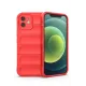 Apple iPhone 12 Kılıf Optimum Silikon - Kırmızı