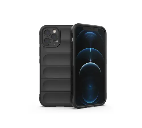 Apple iPhone 12 Pro Kılıf Optimum Silikon - Siyah