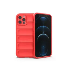 Apple iPhone 12 Pro Kılıf Optimum Silikon - Kırmızı