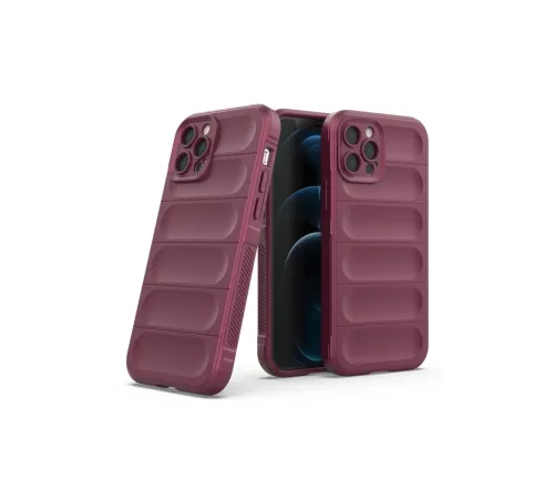 Apple iPhone 12 Pro Kılıf Optimum Silikon - Bordo