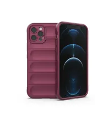 Apple iPhone 12 Pro Kılıf Optimum Silikon - Bordo