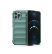 Apple iPhone 12 Pro Kılıf Optimum Silikon - Koyu Yeşil