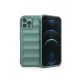 Apple iPhone 12 Pro Kılıf Optimum Silikon - Koyu Yeşil