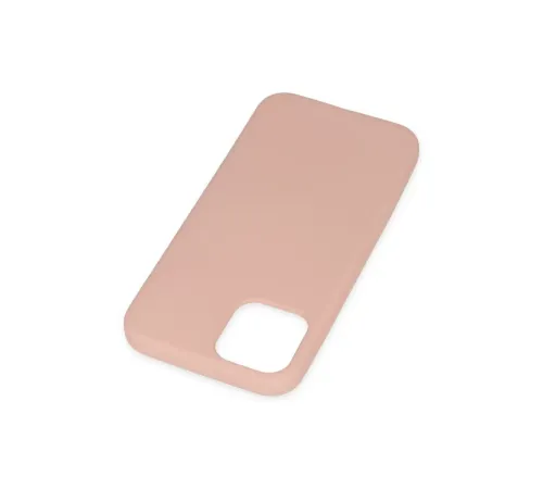 Apple iPhone 11 Pro Max Kılıf Nano içi Kadife Silikon - Pudra
