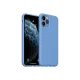 Apple iPhone 11 Pro Max Kılıf Nano içi Kadife Silikon - Mavi