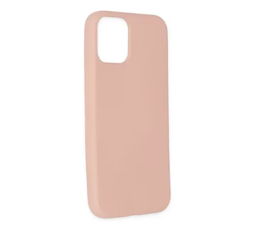 Apple iPhone 11 Pro Kılıf Nano içi Kadife Silikon - Pudra