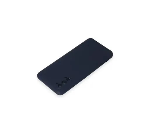 Realme 7 Pro Kılıf Nano içi Kadife Silikon - Lacivert