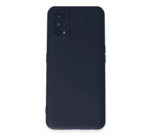 Realme 7 Pro Kılıf Nano içi Kadife Silikon - Lacivert