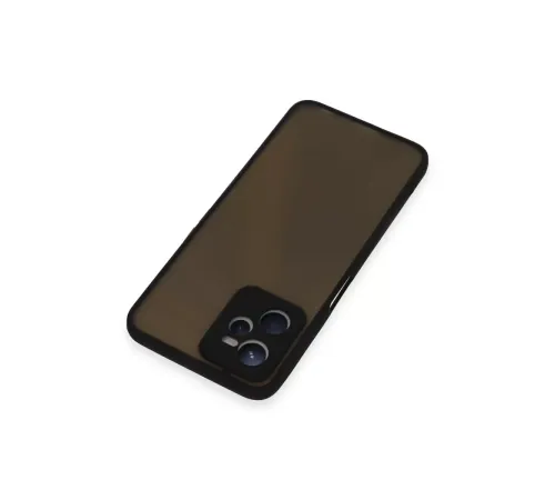 Realme C35 Kılıf Montreal Silikon Kapak - Siyah