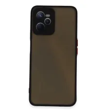 Realme C35 Kılıf Montreal Silikon Kapak - Siyah