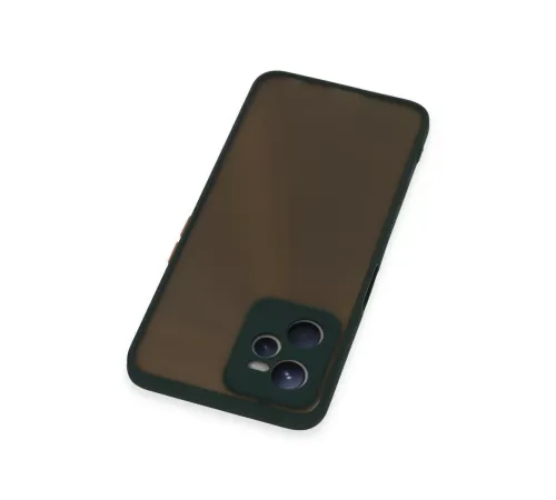Realme C35 Kılıf Montreal Silikon Kapak - Yeşil