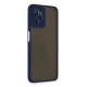 Realme C35 Kılıf Montreal Silikon Kapak - Lacivert