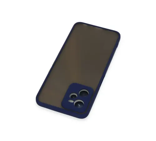Realme C35 Kılıf Montreal Silikon Kapak - Lacivert