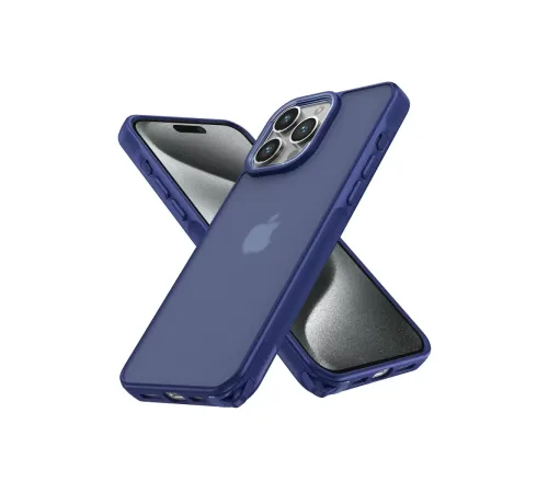 Apple iPhone 14 Pro Kılıf Elegant Kapak - Lacivert