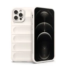 Apple iPhone 12 Pro Kılıf Optimum Silikon - Krem