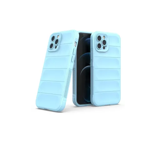 Apple iPhone 12 Pro Kılıf Optimum Silikon - Sky Blue