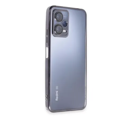 Xiaomi Redmi Note 12 Pro 5G Kılıf Lensli Silikon - Siyah