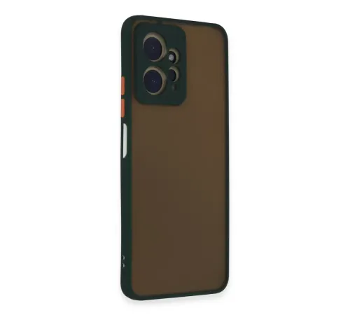 Xiaomi Redmi Note 12 4G Kılıf Montreal Silikon Kapak - Yeşil