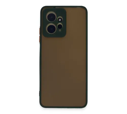 Xiaomi Redmi Note 12 4G Kılıf Montreal Silikon Kapak - Yeşil