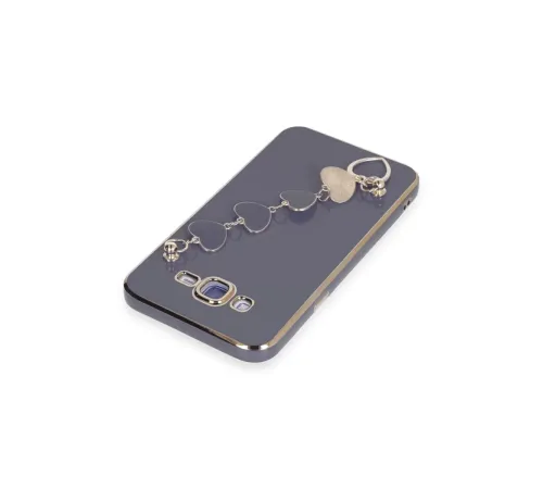 Samsung Galaxy J7 Kılıf Esila Silikon - Gri