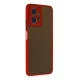 Xiaomi Redmi Note 12 4G Kılıf Montreal Silikon Kapak - Kırmızı
