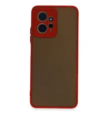 Xiaomi Redmi Note 12 4G Kılıf Montreal Silikon Kapak - Kırmızı