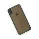 Apple iPhone XS Max Kılıf Montreal Silikon Kapak - Yeşil