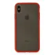 Apple iPhone XS Max Kılıf Montreal Silikon Kapak - Kırmızı
