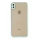 Apple iPhone XS Max Kılıf Montreal Silikon Kapak - Turkuaz