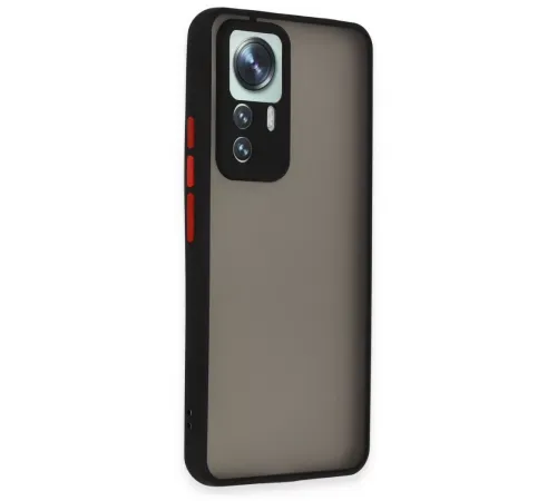Xiaomi Mi 12T Pro Kılıf Montreal Silikon Kapak - Siyah