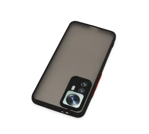 Xiaomi Mi 12T Pro Kılıf Montreal Silikon Kapak - Siyah