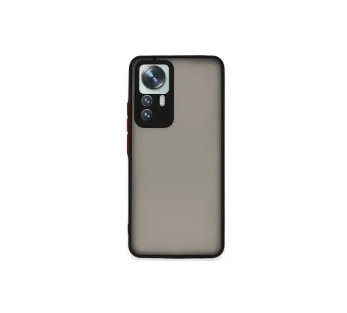 Xiaomi Mi 12T Pro Kılıf Montreal Silikon Kapak - Siyah