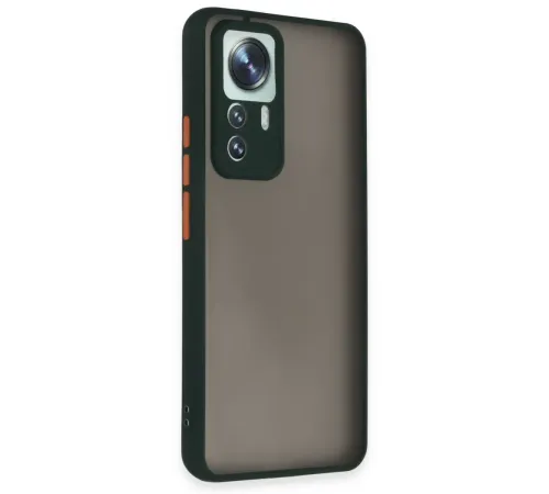 Xiaomi Mi 12T Pro Kılıf Montreal Silikon Kapak - Yeşil
