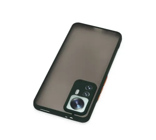 Xiaomi Mi 12T Pro Kılıf Montreal Silikon Kapak - Yeşil