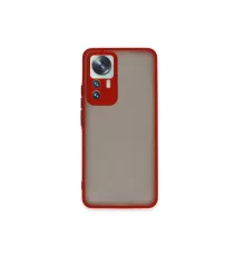 Xiaomi Mi 12T Pro Kılıf Montreal Silikon Kapak - Kırmızı