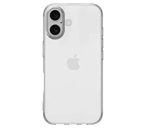 Apple iPhone 16 Kılıf Lüx Şeffaf Silikon