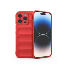 Apple iPhone 13 Pro Max Kılıf Optimum Silikon - Kırmızı