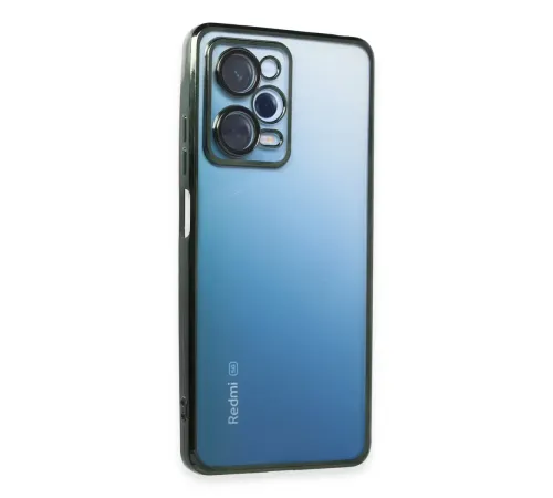 Xiaomi Redmi Note 12 Pro 5G Kılıf Lensli Silikon - Yeşil