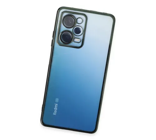 Xiaomi Redmi Note 12 Pro 5G Kılıf Lensli Silikon - Yeşil