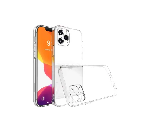 Apple iPhone 16 Pro Kılıf Lüx Şeffaf Silikon