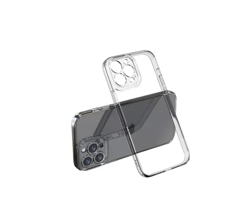Apple iPhone 16 Pro Max Kılıf Lüx Şeffaf Silikon